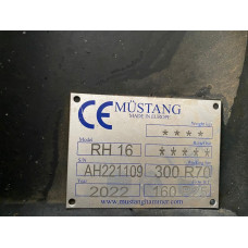 MUSTANG RH16 Demolition Rotation Crusher