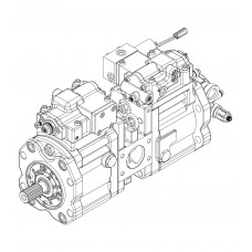  Kawasaki K3V63DT-1R0R-9C0S-1DL Main Hydraulic Pump For Hyundai R140LC-7 Crawler Excavator 