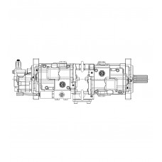 Kawasaki K5V80DTP-1J9R-9N35 Main Hydraulic Pump For Hyundai R160LC-9, R180LC-9, R180LC-9S Crawler Excavator