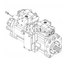 Kawasaki K5V80DTP-1J9R-9N35 Main Hydraulic Pump For Hyundai R160LC-9, R180LC-9, R180LC-9S Crawler Excavator